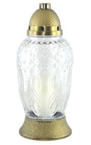 Znicz duży 36cm wys. - 80 godz palenia